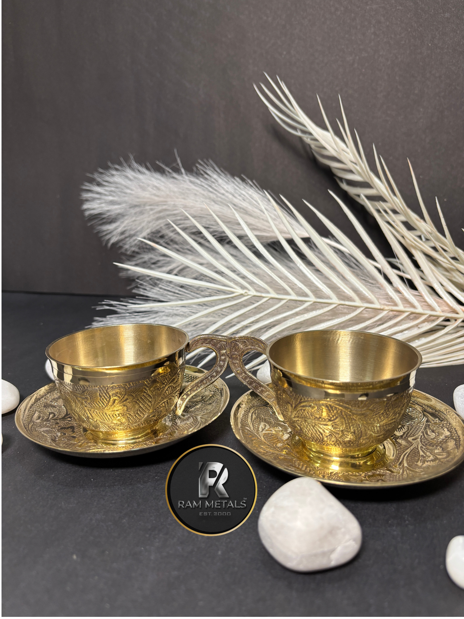 Premium Brass Cup Set Manufacturer and Supplier in India - Ram Metals